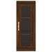 Armoire murale chêne marron 34,5x34x90 cm - Photo n°6