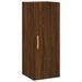 Armoire murale chêne marron 34,5x34x90 cm - Photo n°1