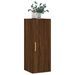 Armoire murale chêne marron 34,5x34x90 cm - Photo n°4