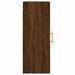 Armoire murale chêne marron 34,5x34x90 cm - Photo n°8