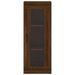 Armoire murale chêne marron 34,5x34x90 cm - Photo n°6