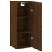 Armoire murale chêne marron 34,5x34x90 cm - Photo n°7