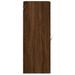 Armoire murale chêne marron 34,5x34x90 cm - Photo n°8