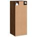 Armoire murale chêne marron 34,5x34x90 cm - Photo n°9