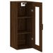 Armoire murale chêne marron 34,5x34x90 cm - Photo n°7