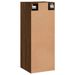 Armoire murale chêne marron 34,5x34x90 cm - Photo n°9