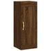 Armoire murale chêne marron 34,5x34x90 cm bois d'ingénierie - Photo n°1