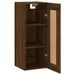 Armoire murale chêne marron 34,5x34x90 cm bois d'ingénierie - Photo n°5