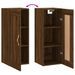 Armoire murale chêne marron 34,5x34x90 cm bois d'ingénierie - Photo n°9