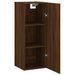 Armoire murale chêne marron 34,5x34x90 cm bois d'ingénierie - Photo n°5