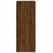 Armoire murale chêne marron 34,5x34x90 cm bois d'ingénierie - Photo n°8