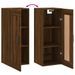 Armoire murale chêne marron 34,5x34x90 cm bois d'ingénierie - Photo n°10