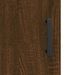 Armoire murale chêne marron 34,5x34x90 cm bois d'ingénierie - Photo n°12