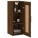 Armoire murale chêne marron 34,5x34x90 cm bois d'ingénierie - Photo n°5