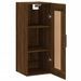 Armoire murale chêne marron 34,5x34x90 cm bois d'ingénierie - Photo n°7