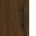 Armoire murale chêne marron 34,5x34x90 cm bois d'ingénierie - Photo n°12