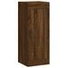 Armoire murale chêne marron 34,5x34x90 cm bois d'ingénierie - Photo n°1