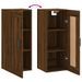 Armoire murale chêne marron 34,5x34x90 cm bois d'ingénierie - Photo n°10