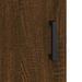 Armoire murale chêne marron 34,5x34x90 cm bois d'ingénierie - Photo n°12