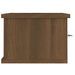 Armoire murale Chêne marron 60x26x18,5 cm Bois d'ingénierie - Photo n°4