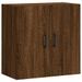 Armoire murale chêne marron 60x31x60 cm bois d'ingénierie - Photo n°2