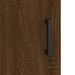 Armoire murale chêne marron 60x31x60 cm bois d'ingénierie - Photo n°9