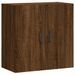 Armoire murale chêne marron 60x31x60 cm bois d'ingénierie - Photo n°1