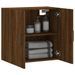 Armoire murale chêne marron 60x31x60 cm bois d'ingénierie - Photo n°4