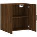 Armoire murale chêne marron 60x31x60 cm bois d'ingénierie - Photo n°6