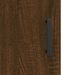 Armoire murale chêne marron 60x31x60 cm bois d'ingénierie - Photo n°10