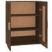 Armoire murale chêne marron 69,5x32,5x90 cm bois ingénierie - Photo n°6