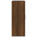 Armoire murale chêne marron 69,5x32,5x90 cm bois ingénierie - Photo n°7