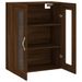 Armoire murale chêne marron 69,5x34x90 cm - Photo n°6