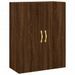 Armoire murale chêne marron 69,5x34x90 cm - Photo n°1