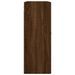 Armoire murale chêne marron 69,5x34x90 cm - Photo n°8