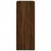 Armoire murale chêne marron 69,5x34x90 cm - Photo n°8