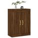 Armoire murale chêne marron 69,5x34x90 cm bois d'ingénierie - Photo n°4