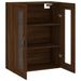 Armoire murale chêne marron 69,5x34x90 cm bois d'ingénierie - Photo n°6