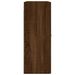 Armoire murale chêne marron 69,5x34x90 cm bois d'ingénierie - Photo n°8