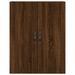 Armoire murale chêne marron 69,5x34x90 cm bois d'ingénierie - Photo n°7