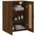 Armoire murale chêne marron 69,5x34x90 cm bois d'ingénierie - Photo n°5