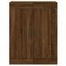 Armoire murale chêne marron 69,5x34x90 cm bois d'ingénierie - Photo n°7