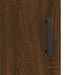 Armoire murale chêne marron 69,5x34x90 cm bois d'ingénierie - Photo n°11