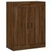 Armoire murale chêne marron 69,5x34x90 cm bois d'ingénierie - Photo n°1