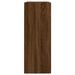 Armoire murale chêne marron 69,5x34x90 cm bois d'ingénierie - Photo n°8