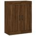 Armoire murale chêne marron 69,5x34x90 cm bois d'ingénierie - Photo n°1