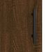 Armoire murale chêne marron 69,5x34x90 cm bois d'ingénierie - Photo n°11