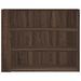 Armoire murale chêne marron 75x35x60 cm bois d'ingénierie - Photo n°4