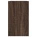 Armoire murale chêne marron 75x35x60 cm bois d'ingénierie - Photo n°5