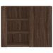 Armoire murale chêne marron 75x35x60 cm bois d'ingénierie - Photo n°4